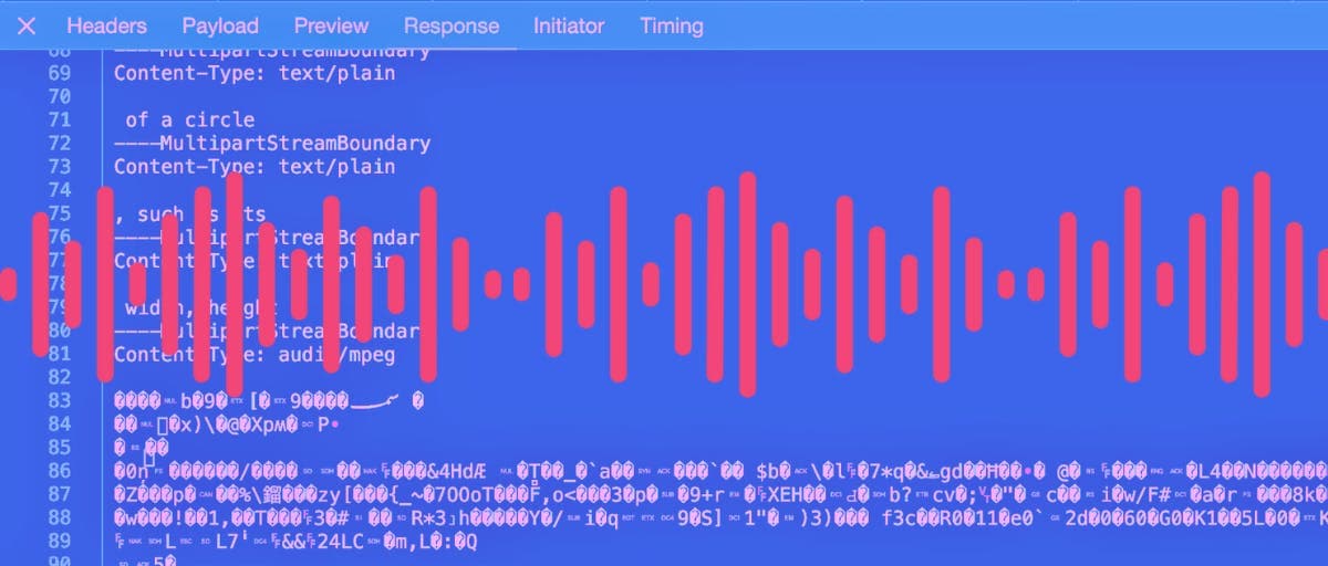 blog header image for multipart stream